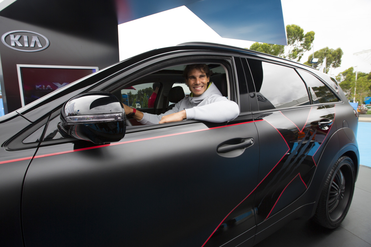 Nadal and the Kia X-Car_1