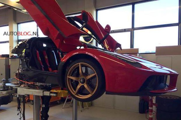 Ferrari-LaFerrari-recall-fuel-tank-repair-dealership-service-centre
