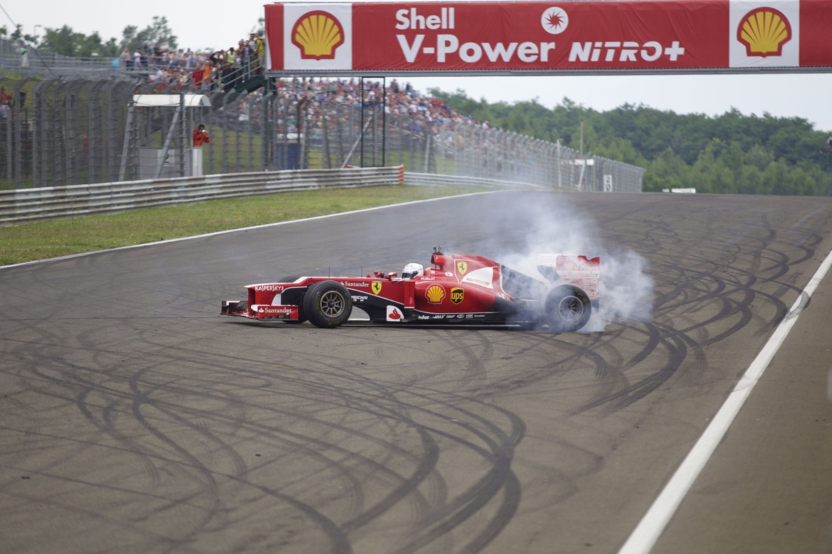Ferrari Racing Days_Sebastian Vettel_na okruhu