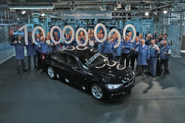BMW 3 10 milionu vozu