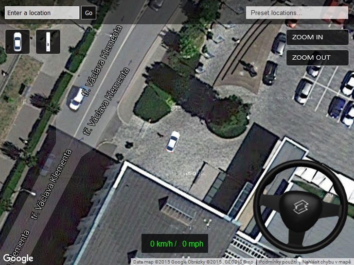 2D-Driving-Simulator-Google-Maps