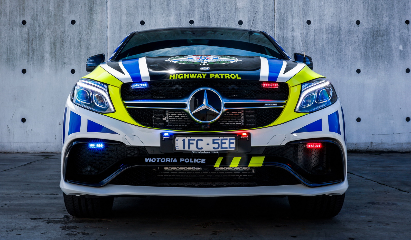 Mercedes-AMG GLE 63 Coupé policie